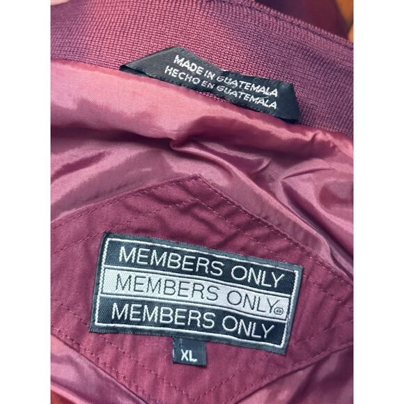 Vintage Members Only Zippered Jacket Mens XL - Picture 5 of 5